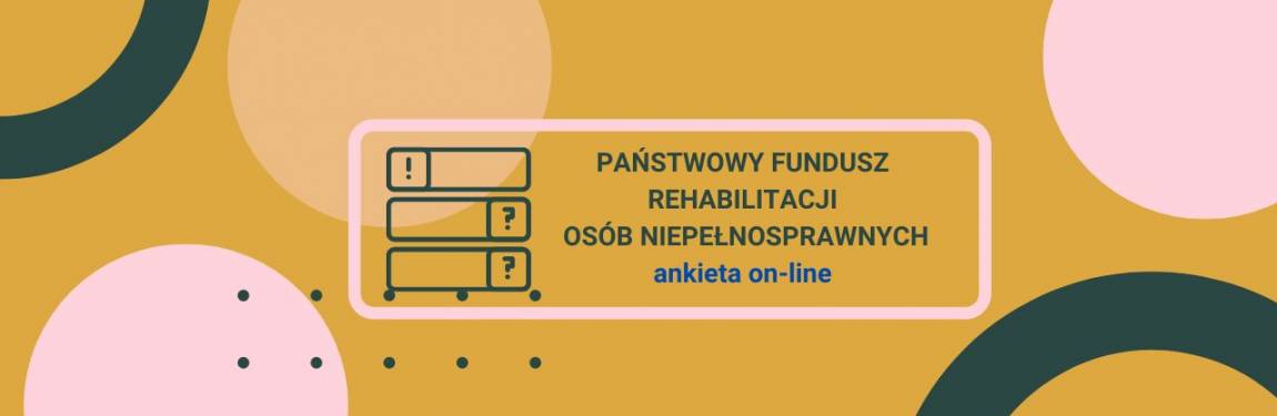 PFRON - ankieta badawcza on-line 