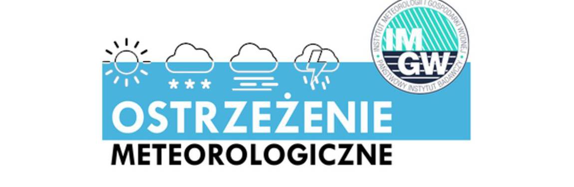 Ostrzeżenie meteorologiczne - opady śniegu